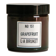 

L:A BRUKET Small Grapefruit Scented Candle 50g