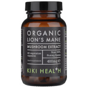 KIKI Health Organic Lion's Mane Extract Mushroom (60 Vegicaps)