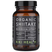 KIKI Health Organic Shiitake Extract Mushroom (60 Vegicaps)