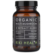 KIKI Health Organic Multi-Mushroom 8 Extract Blend (60 Vegicaps)