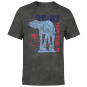 Star Wars Kana Atat Mens T Shirt Black Acid Wash L star wars kopen in de aanbieding