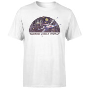 Star Wars Herren Star Wars X-Wing Italian Herren T-Shirt | Weiß | XS | Weiß