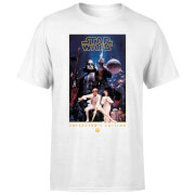 Star Wars Herren Star Wars Collector's Edition Herren T-Shirt | Weiß | XS | Weiß