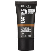Rimmel London Lasting Matte Foundation 30ml (Various Shades) - 504 Deep Mocha