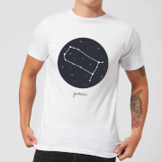 Gemini Mens T-Shirt - White - XXL - White Gemini Mens T-Shirt - White - XXL - White