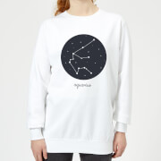 Aquarius Womens Sweatshirt - White - L Aquarius Womens Sweatshirt - White - L