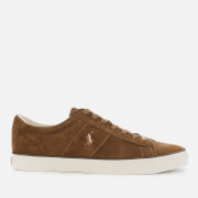 Image of Polo Ralph Lauren Men's Sayer Vulcanised Low Top Trainers - Polo Snuff - UK 7