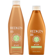 Redken Nature + Science All Soft Shampoo and Conditioner Bundle