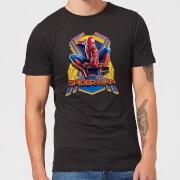 Marvel Herren Spider-Man Far From Home Jump  T-Shirt | Black | XS | Schwarz