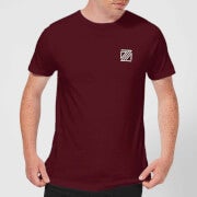 Dazza Pocket Men's T-Shirt - Burgundy - XS - Burgundy