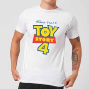 Toy Story 4 Logo Men's T-Shirt - White - XS - Blanc