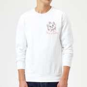 Image of Disney Aristocats Marie I'm A Lady Sweatshirt - White - L - White