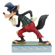 Image of Disney Traditions - I'll Huff and I'll Puff! (Silly Symphony Big Bad Wolf Figurine)
