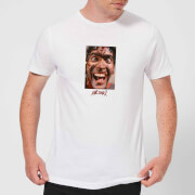 Image of Evil Dead 2 Ash Close-Up Men's T-Shirt - White - 3XL - White