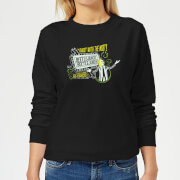 Image of Beetlejuice The Ghost With The Most Women's Sweatshirt - Black - 5XL - Black