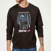 Image of Friday the 13th Vintage Poster Sweatshirt - Black - S - Black
