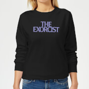Image of The Exorcist Logo Women's Sweatshirt - Black - 5XL - Black