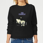Image of The Exorcist Poster Women's Sweatshirt - Black - 5XL - Black