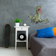 Raptor Jurassic Park Sticker Mural