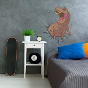 T-Rex Jurassic Park Sticker Mural