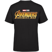 Marvel Herren Marvel 10 Year Anniversary Avengers Infinity War  T-Shirt | Black | XS | Schwarz