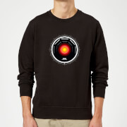 Image of 2001: A Space Odyssey Hal 9000 Stylised Eye Sweatshirt - Black - S - Black