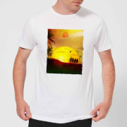Image of Full Metal Jacket Born To Kill Sunset Men's T-Shirt - White - S - White