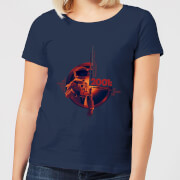 Image of 2001: A Space Odyssey 2001 Retro Space Suit Women's T-Shirt - Navy - S - Navy