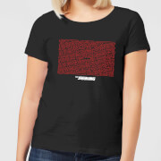 Image of The Shining Patterns Women's T-Shirt - Black - S - Black