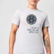 Image of Crystal Maze I've Got A Good Feeling About This- Industrial Men's T-Shirt - Grey - S - Grey