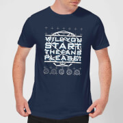 Image of Crystal Maze Will You Start The Fans Please! Men's T-Shirt - Navy - S - Navy