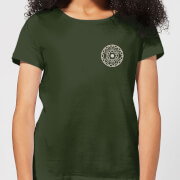 Image of Crystal Maze Fast And Safe Pocket Women's T-Shirt - Forest Green - S - Forest Green