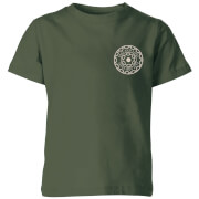 Image of Crystal Maze Fast And Safe Pocket Kids' T-Shirt - Forest Green - 3-4 Years - Forest Green