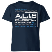 Image of Crystal Maze A.L.I.S. Kids' T-Shirt - Navy - 3-4 Years - Navy