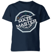 Image of Crystal Maze Maze Master Kids' T-Shirt - Navy - 3-4 Years - Navy