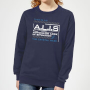 Image of Crystal Maze A.L.I.S. Women's Sweatshirt - Navy - XS - Navy