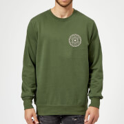 Image of Crystal Maze Fast And Safe Pocket Sweatshirt - Forest Green - S - Forest Green