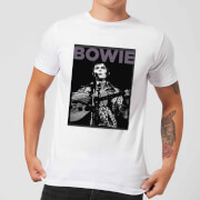 David Bowie Rock 2 Men's T-Shirt - White - XS - Blanc
