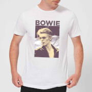 David Bowie Smoke Men's T-Shirt - White - XS - Blanc