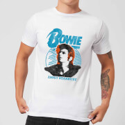 David Bowie Ziggy Stardust Orange Hair Men's T-Shirt - White - XS - Blanc
