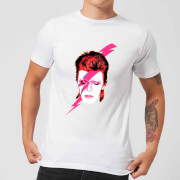 David Bowie Aladdin Sane Men's T-Shirt - White - XS - Blanc