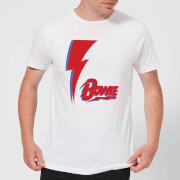 David Bowie Bolt Men's T-Shirt - White - XS - Blanc
