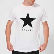 David Bowie Star Men's T-Shirt - White - XS - Blanc