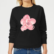 Flower 4 Women's Sweatshirt - Black - 5XL - Noir