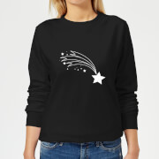Shooting Star Women's Sweatshirt - Black - 5XL - Noir