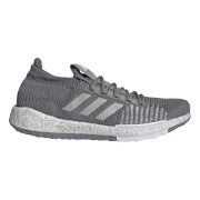 adidas Men's Pulse Boost HD Running Shoes - Grey/White - US 7.5/UK 7