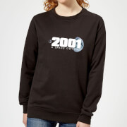 Image of 2001: A Space Odyssey 2001 Space Logo Women's Sweatshirt - Black - 5XL - Black