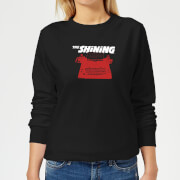 Image of The Shining Red Typewriter Women's Sweatshirt - Black - XS - Black