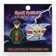 Iron Maiden Legacy of the Beast Lapel Pin - Corrupt General and Trooper Eddie