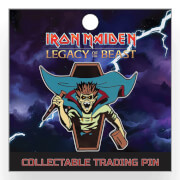 Iron Maiden Legacy of the Beast Lapel Pin - Vampire Hunter Eddie